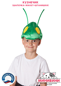 Кузнечик (шапочка + жилет + штанишки) – портал поставщиков НСППО - 3